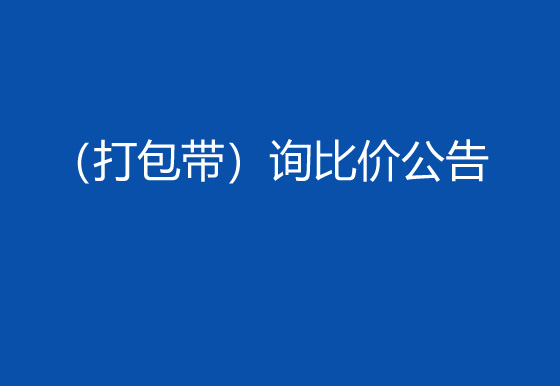 珠海经济特区AG真人瓶盖有限公司采购包辅材料项目（打包带）询比价公告